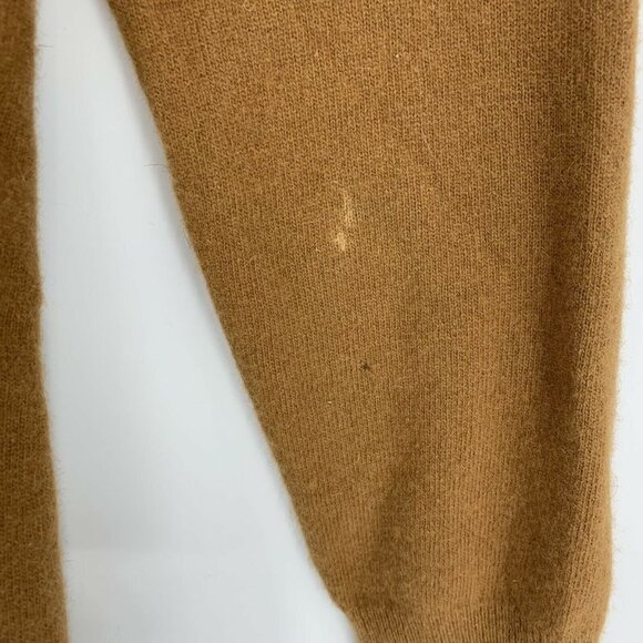 Sarah Spencer Lambswool Angora Open Cardigan Womens Size Medium Ruffle Sweater - Picture 8 of 11